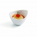 Bowl Quid Gastro Fun Aperitif White Ceramic 9 x 6 cm (12 Units)