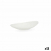 Dyp plate Quid Select Oval Hvit Plast 18 x 10,5 x 3 cm (12 enheter)