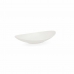 Farfurie Adâncă Quid Select Oval Alb Plastic 18 x 10,5 x 3 cm (12 Unități)