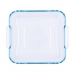 Serviravimo Lėkštė Pyrex Classic Kvadratai Skaidrus stiklas 25 x 22 x 6 cm (6 vnt.)