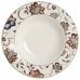 Dyp plate Queen´s By Churchill Jacobean Blomster Keramikk Astiat 22,8 cm (6 enheter)