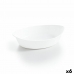 Køkkenspringvand Luminarc Smart Cuisine Oval Hvid Glas 25 x 15 cm (6 enheder)