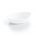 Køkkenspringvand Luminarc Smart Cuisine Oval Hvid Glas 25 x 15 cm (6 enheder)