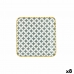 Snacksbrett Quid Pippa Kvadrat Keramikk Flerfarget (15,5 x 15,5 cm) (8 enheter)