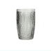 Klaaside komplekt Bidasoa Gio Reljeefiga Hall Klaas 350 ml (6 Ühikut)