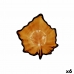 Snack bakke Quid Ark Brun Glas (10,5 x 10,5 x 4 cm) (Pack 6x)