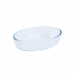 Naczynie do Piekarnika Pyrex Classic Vidrio Przezroczysty Szkło Owalna 26 x 18 x 7 cm (6 Sztuk)