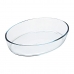 Ahjuvorm Pyrex Classic Vidrio Läbipaistev Klaas Ovaalne 40 x 28 x 7 cm (4 Ühikut)