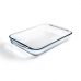 Plat de Four Pyrex Classic Vidrio Transparent verre Rectangulaire 40 x 27 x 6 cm (6 Unités)