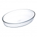 Ovenschaal Ô Cuisine Ocuisine Vidrio Transparant Glas Ovaalvormig 35 x 25 x 7 cm (6 Stuks)