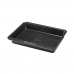 Molde para o Forno Pyrex Magic Quadrado Retangular Preto Metal 24 x 24 cm (6 Unidades)