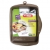 Rektangulær Form Pyrex Asimetria Svart Metall 35 x 27 cm Rektangulær (6 enheter)