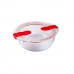 Ερμητικό Κουτί Γεύματος Pyrex Cook&heat 1,1 L 21 x 18 x 7 cm Διαφανές Γυαλί (5 Μονάδες)