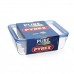 Hermetička Kutija za Ručak Pyrex Pure Glass Providan Staklo (800 ml) (6 kom.)