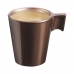 Tazza Mug Luminarc Flashy Marrone 80 ml Vetro (24 Unità)