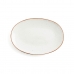 Kochschüssel Ariane Terra Oval aus Keramik Beige (Ø 32 cm) (6 Stück)