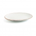 Serveringsfat Ariane Terra Oval Keramikk Beige (Ø 32 cm) (6 enheter)