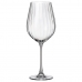 Borospohár Bohemia Crystal Optic Átlátszó 650 ml 6 egység