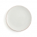 Flat plate Ariane Terra Ceramic Beige (Ø 31 cm) (6 Units)