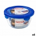 Херметическа Кутия за Обяд Pyrex Cook&go 20 x 20 x 10,3 cm Син 1,6 L Cтъкло (6 броя)