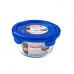 Cutie pentru prânz ermetică Pyrex Cook & go 15,5 x 15,5 x 8,5 cm Albastru 700 ml Sticlă (6 Unități)