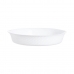 Serveringsfat Luminarc Smart Cuisine Sirkulær Hvit Glass Ø 28 cm (6 enheter)