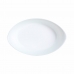 Serviravimo Lėkštė Luminarc Smart Cuisine Ovalus Balta stiklas 21 x 13 cm (6 vnt.)