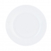 Flat Plate Quid Basic White Ceramic 23 cm (12 Units)