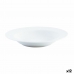 Deep Plate Quid Basic White Ceramic Ø 21,5 cm (12 Units)