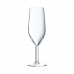 Stiklinių rinkinys Arcoroc Silhouette Šampanas Skaidrus stiklas 180 ml (6 vnt.)