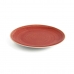 Piatto da pranzo Ariane Terra Rosso Ceramica (6 Unità)