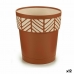 Selvvannende blomsterpotte Stefanplast Orfeo Terrakotta Plast 15 x 15 x 15 cm (12 enheter)