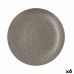 Platou Plat Ariane Oxide Gri Ceramică Ø 31 cm (6 Unități)
