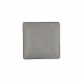 Flat Plate Bidasoa Gio Squared Grey Plastic 18 x 18 cm