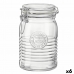 Récipient de Conservation des Aliments Bormioli Rocco Officina Transparent verre (6 Unités) (1,15 L)
