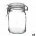 Mat bevaring Container Bormioli Rocco fido Gjennomsiktig Glass (1 L) (6 enheter)