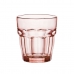 Glass Bormioli Rocco Rock Bar Orange Glass 270 ml (24 Units)