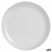 Assiette plate Luminarc Diwali Gris verre Verre trempé (Ø 27 cm) (24 Unités)