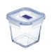 Lunchbox hermetisch Luminarc Pure Box Active 11,4 x 11,4 x 11 cm 750 ml zweifarbig Glas (6 Stück)