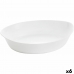 Pasniegšanas Plate Luminarc Smart Cuisine Ovāls 32 x 20 cm Balts Stikls (6 gb.)