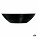 Skål Luminarc Harena Negro Svart Glass 16 cm (24 enheter)