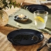 Desserttaldrik Luminarc Pampille Must Klaas (19 cm) (24 Ühikut)