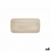 Välipalatarjotin Ariane Porous 28 x 14 cm Keraminen Beige (6 osaa)