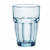 Glass Bormioli Rocco Rock Bar Blå Glass 370 ml (24 enheter)