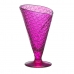 Is og Milshake Glas Gelato Fuchsia Glas 210 ml (6 enheder)