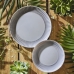 Platou Plat Luminarc Cottage Gri Sticlă Ø 25 cm