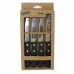 Meat Knife Set Pradel essentiel Bicoloured Metal 21 cm (4 Units)