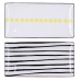 Snack tray Bidasoa Zigzag Rectangular Multicolour Ceramic 30,5 x 15 x 2 cm