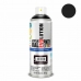 Farba w sprayu Pintyplus Evolution RAL 9005 Baza wodna Jet Black 400 ml