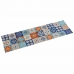 Tafelloper Versa Mozaïek Oranje Polyester (44,5 x 0,5 x 154 cm)